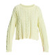 Roxy Γυναικεία πλεκτή μπλούζα Chloe Kim Cropped Cable Knit Jumper